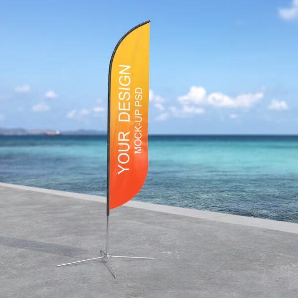 Beach Flag 3 meter (Teardrop)