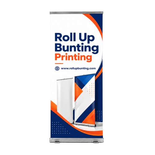 Roll Up Bunting 2.5 x 6.5 kaki bersaiz 30 x 78 inci